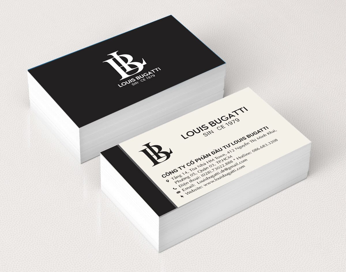 Card visit đơn giản